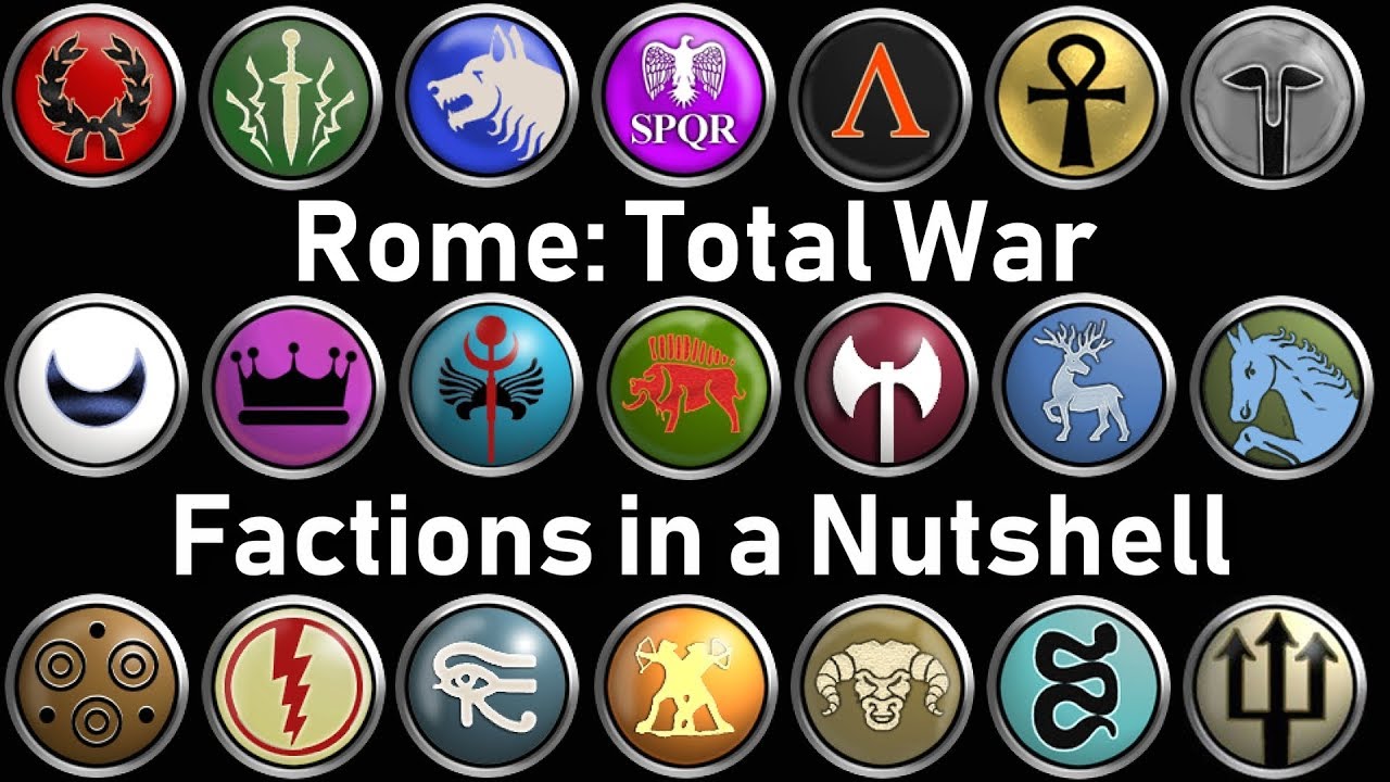 factions rome total war